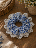 Ocean Lace Scrunchie